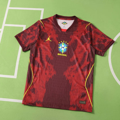2026 Brazil Red Away Player Shirt